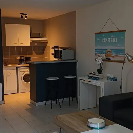 Le Refuge Du Bassin - T2 Charme Et Confort Apartment Lanton